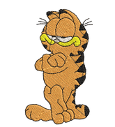 Garfield 20 - Embroidery Design - FineryEmbroidery